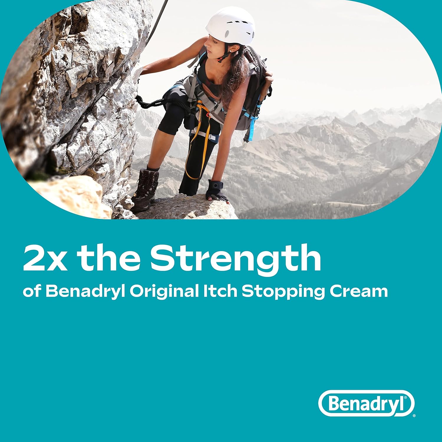 Benadryl Extra Strength Anti-Itch Topical Cream with 2% Diphenhydramine HCI for Itch Relief of Outdoor Itches Associated with Poison Ivy, Insect Bites & More, 1 fl oz : Health & Household