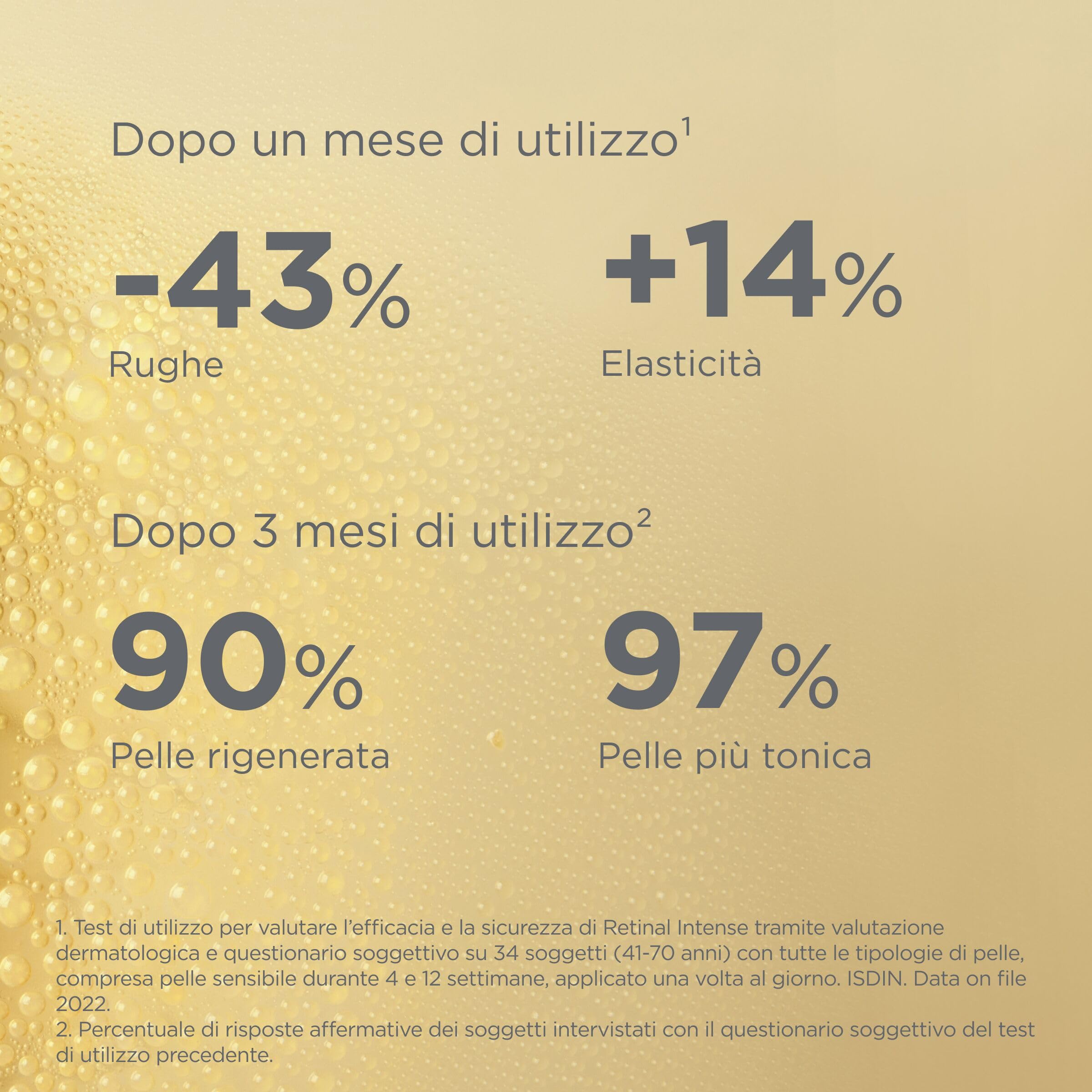 ISDIN Isdinceutics Retinal Intense (50 ml) | Siero Bifasico Notte al Retinal | Riduce Visibilmente Rughe e Linee d'Espressione | Ideale per Pelli Mature