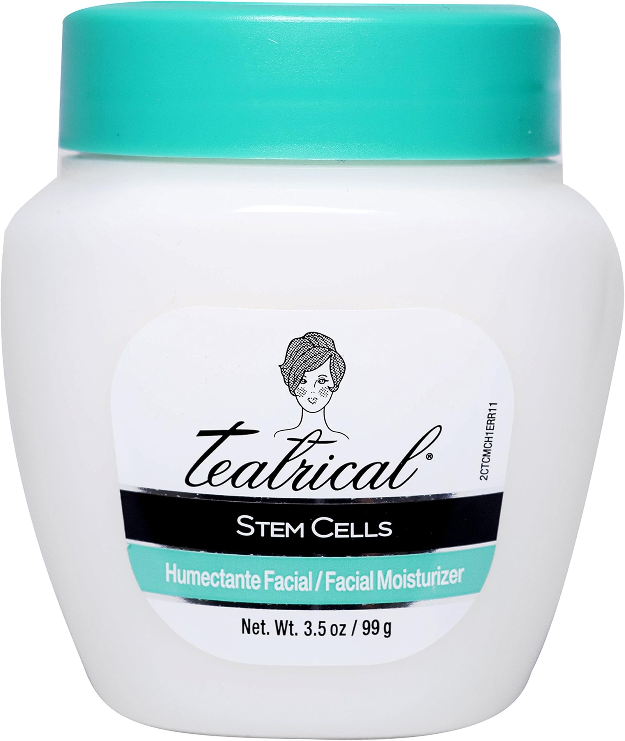 Teatrical Stem Cells Facial Moisturizer with Buddleja Stems GX, 3.5 Ounce