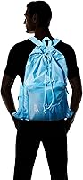 Vista 3 de Speedo Bolsa de Equipo de Malla Ventilador Deluxe con Cordón para Adultos Unisex Caverna azul