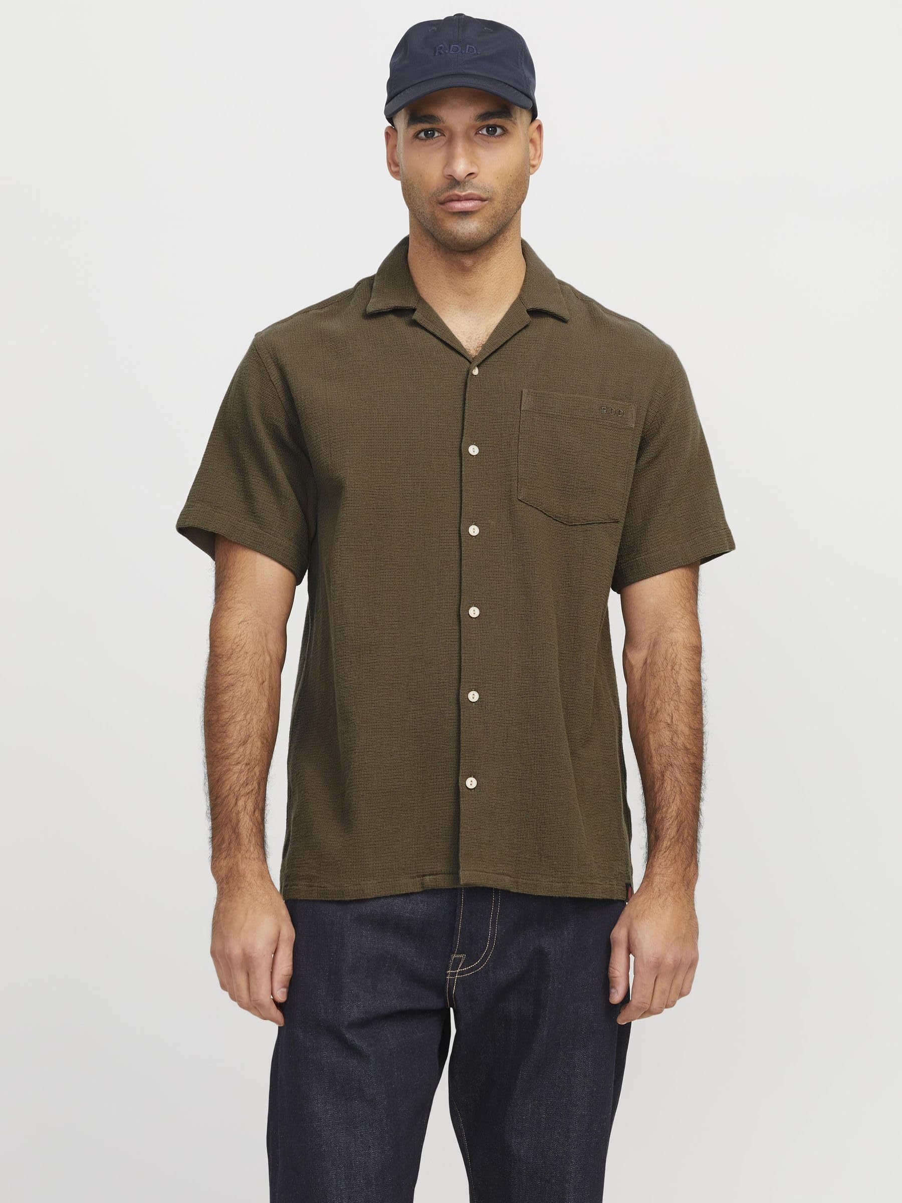 JACK & JONES Męska koszula hawajska RDD koszula hawajska