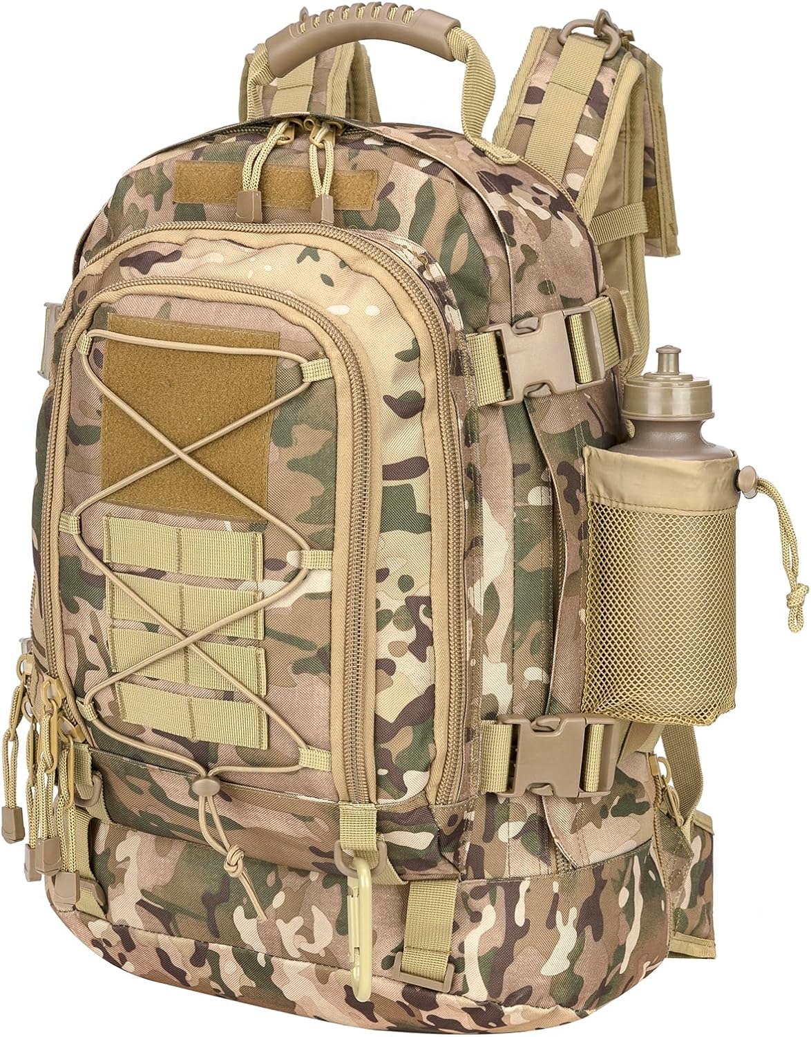 Large Tactical Backpack for Men Military Backpack with DIY System