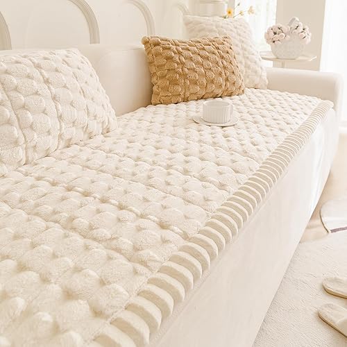 Miniatura 6 de Mivnue Pet Couch Cover, Couch Covers for Dogs, Washable Dog Sofa Covers Couch Protector, Fuzzy Non Slip Couch Slipcover Pet Friendly