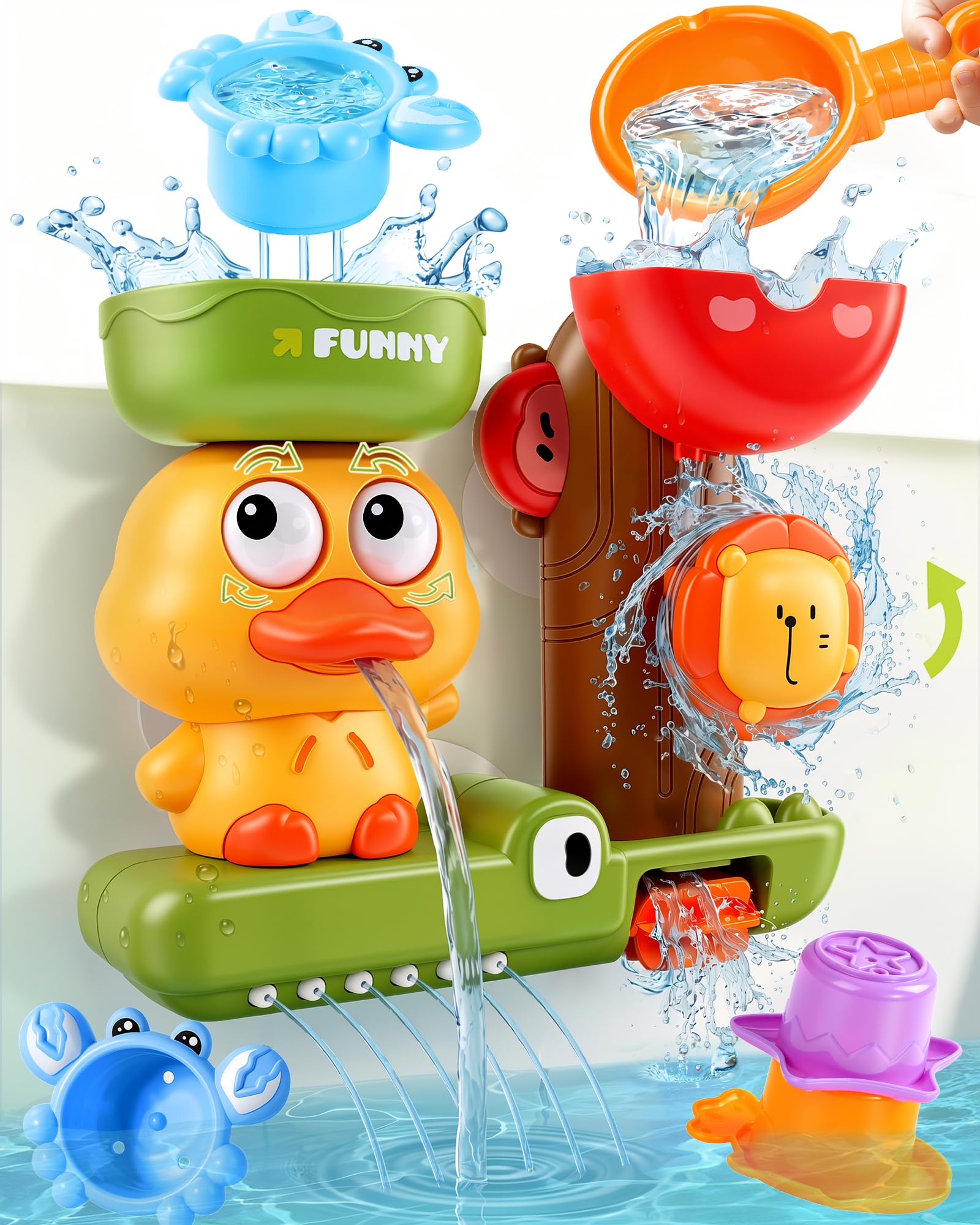 Fajiabao Waterfall Bath Toy