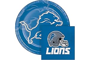 Detroit Lions Party Kit for 16 Guests