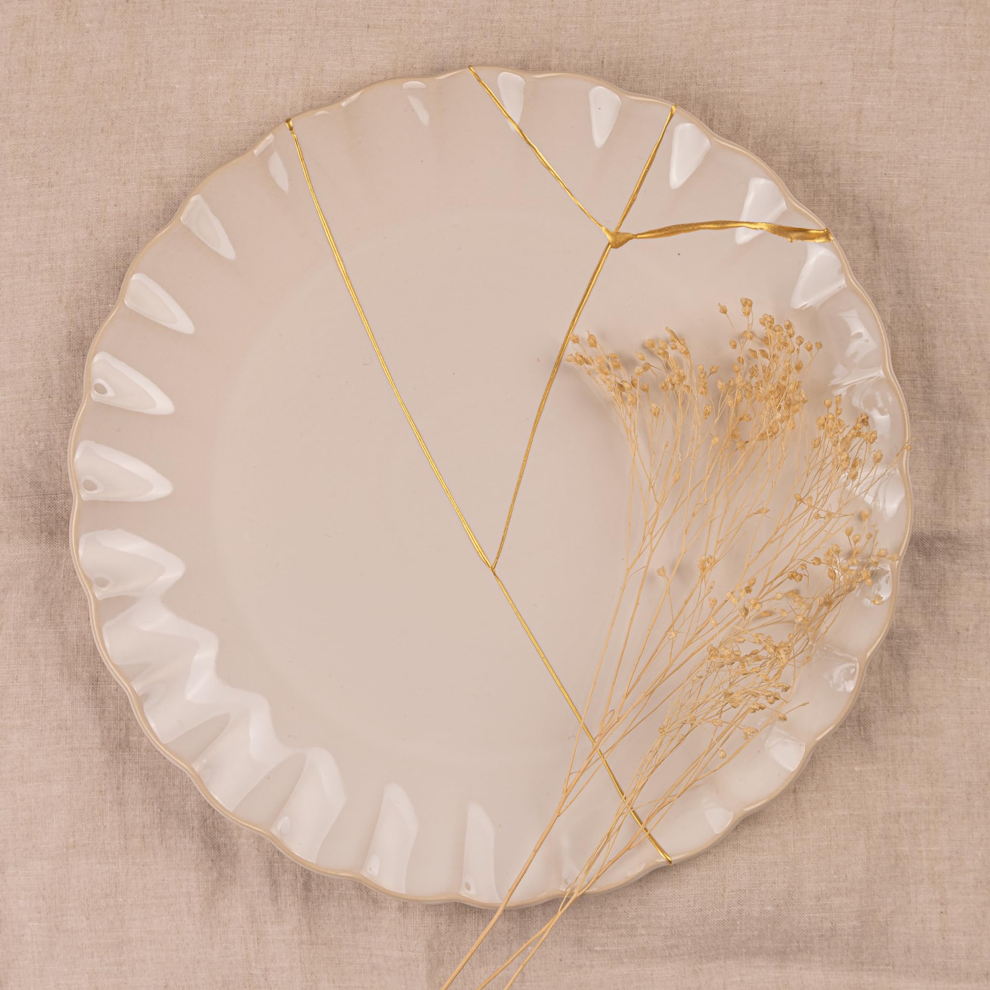 CHIYU Kintsugi Colla epossidica - Colla trasparente - Sicura per il contatto con gli alimenti - Lavabile in lavastoviglie