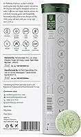 Vista 8 de Wellbeing Nutrition Daily Greens, Multivitamínico integral con vitamina C, zinc, B6, B12, hierro para inmunidad y desintoxicación con más de 39
