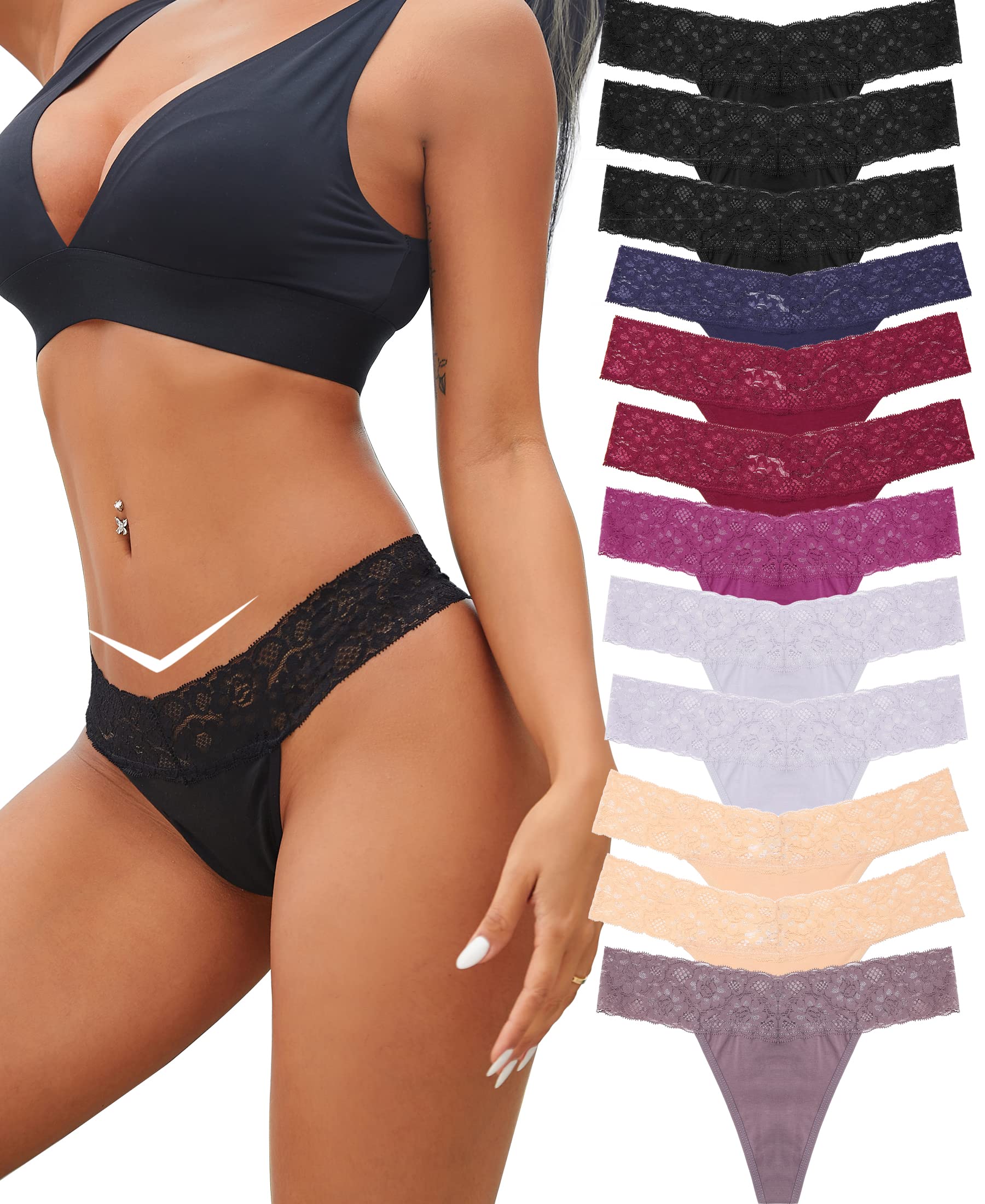 BeReady Perizoma Donna Cotone Seducente Mutande Donna Cotone Brasiliana Slip Donna Cotone Brasiliana Cotone Donna Intimo Donna Thong