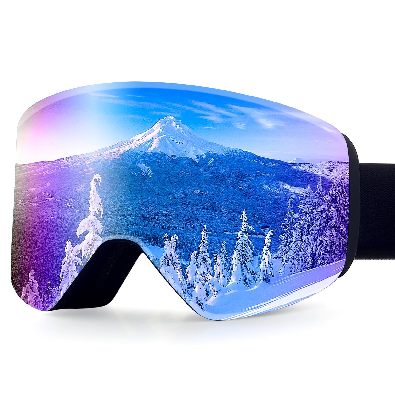 Lunettes de Ski Goggles Masque Snowboard Lunettes Motocross Masque pour Lentille Antibuée