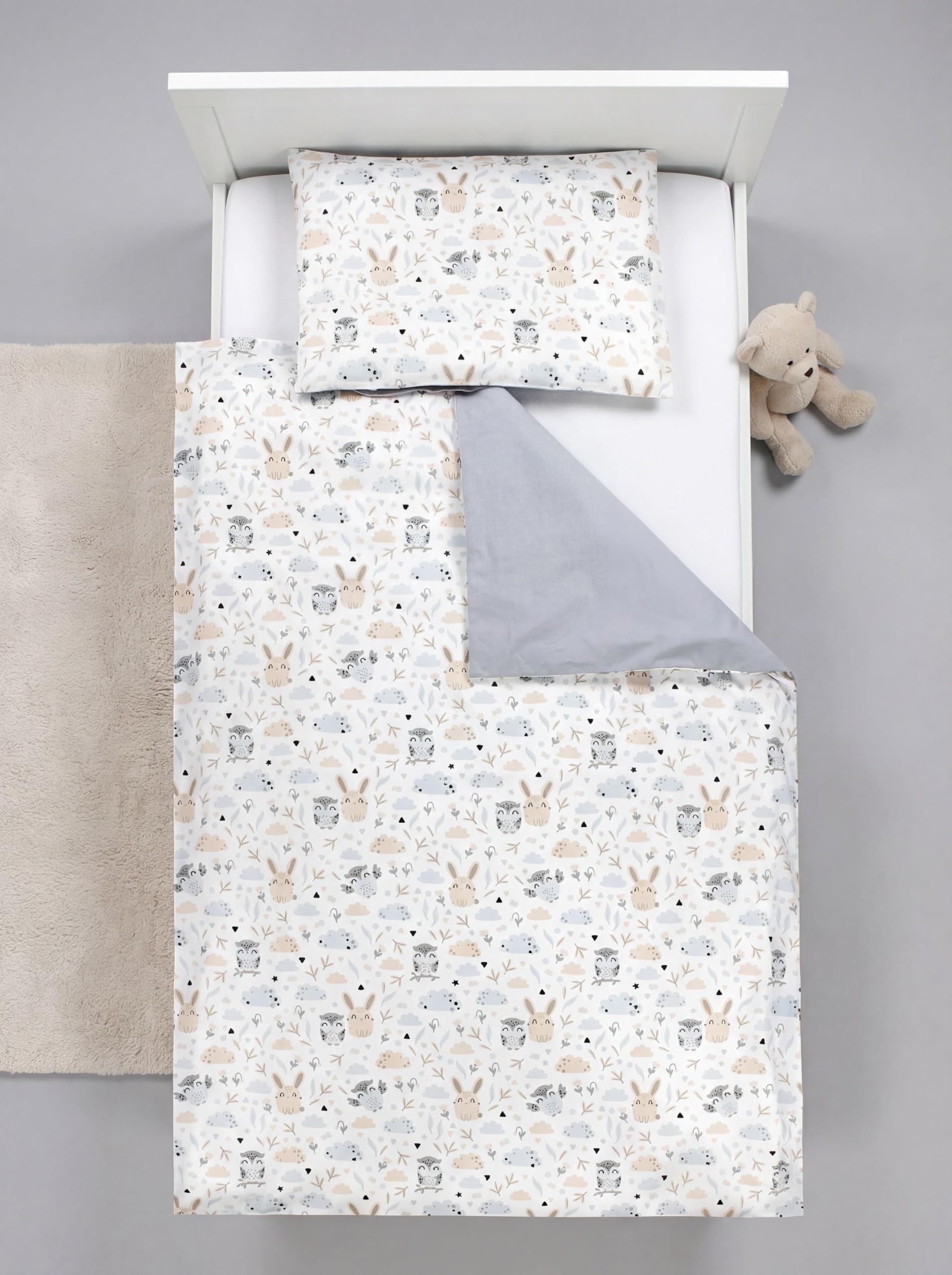 Biancheria Baby Comfort Set Copripiumino E Cuscino Bambini Baby Comfort