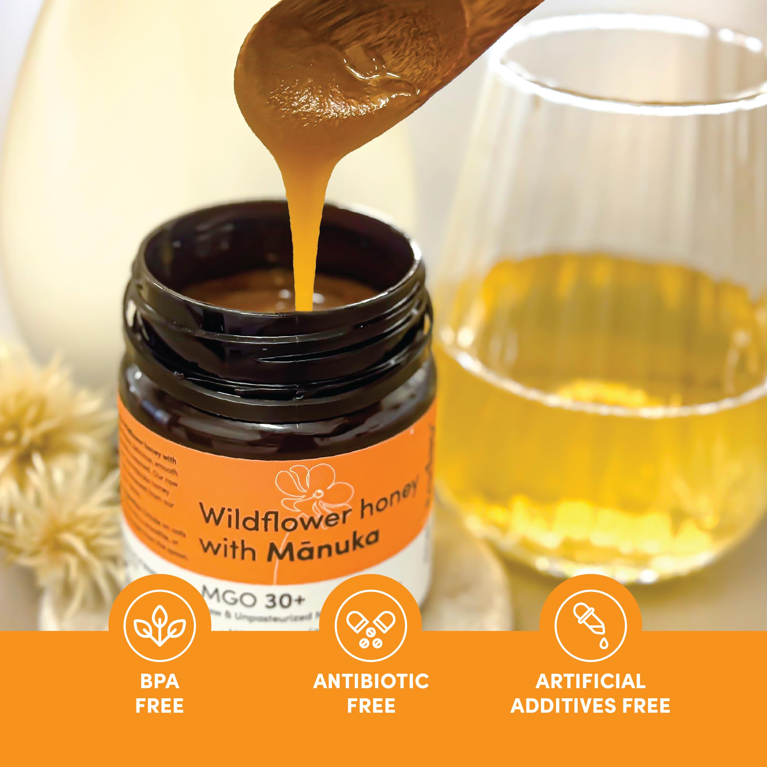 Amazon.com : me today - Wildflower Honey with Manuka MGO 30+ from