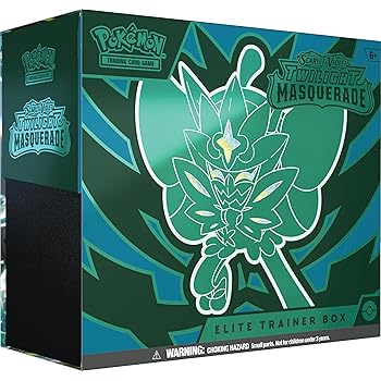 Pokémon  TCG: Scarlet & Violet-Twilight Masquerade Elite Trainer Box + 9 Booster Packs