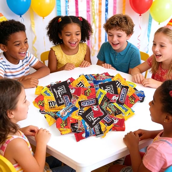 Assorted Chocolate Candy Variety Pack - Assorted Bulk Chocolate Mix - Individually Wrapped Party Chocolate Assortment - Chocolate For Every Occasion More Than 5 Pounds