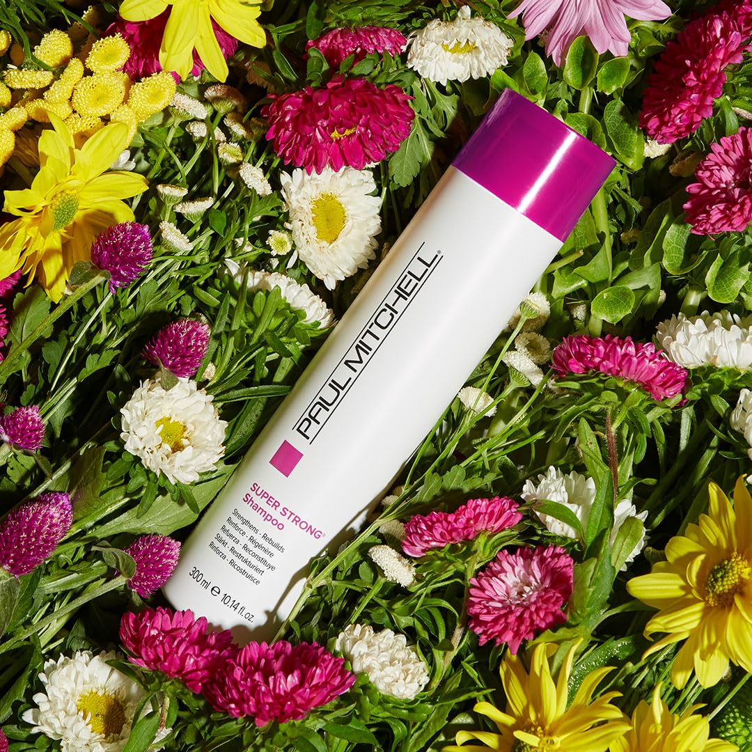 Paul Mitchell Super Strong Shampoo, Strengthens + Rebuilds, For Damaged Hair - Image 2