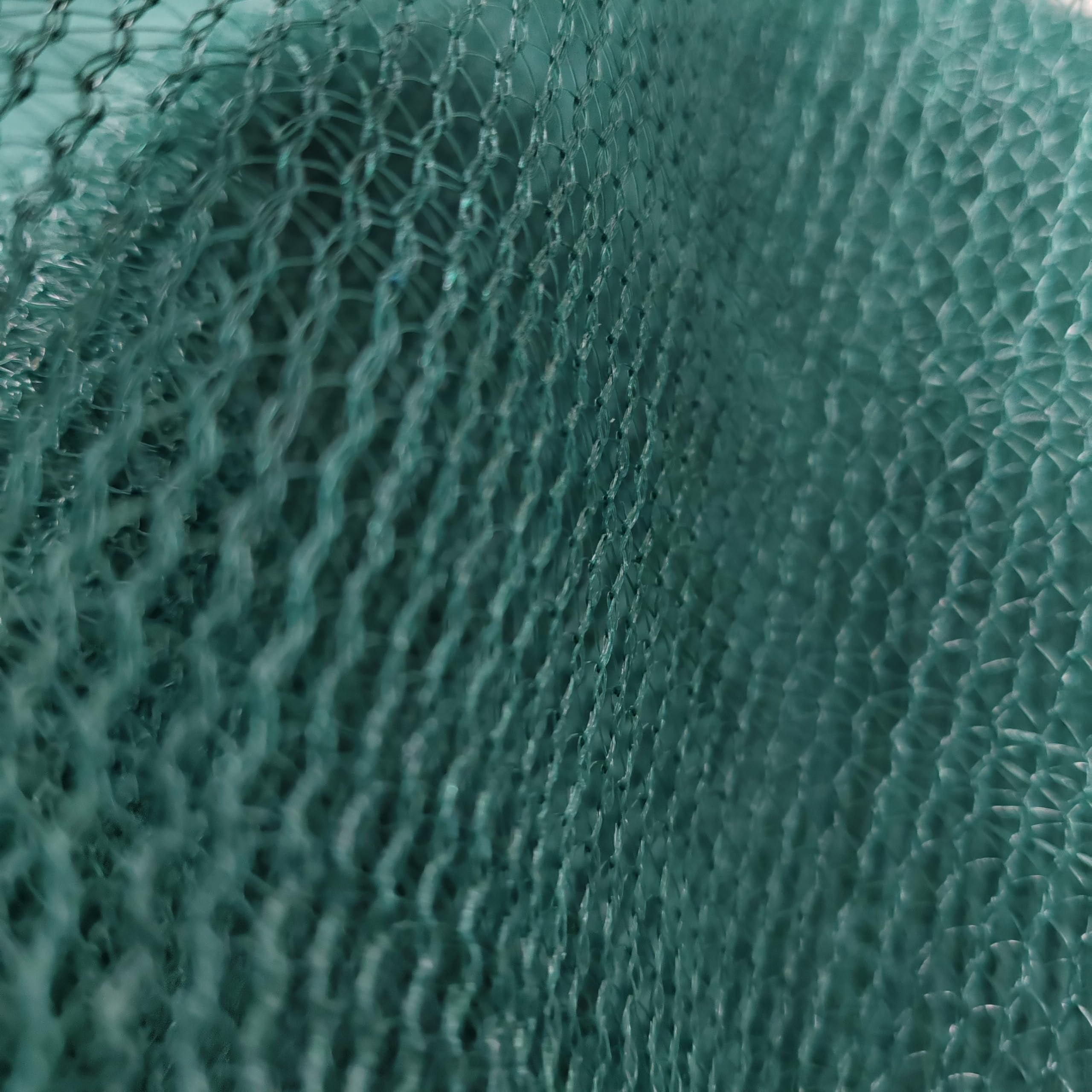 HDPE Red de Recogida de Frutas para Árboles con Apertura Ajustable | 5×5m Resistente UV,Abertura Central Con Cordón Ajustable,Cierre Autoadherente,Bordes Reforzados 4 Piquetas,Huertos Jardines.
