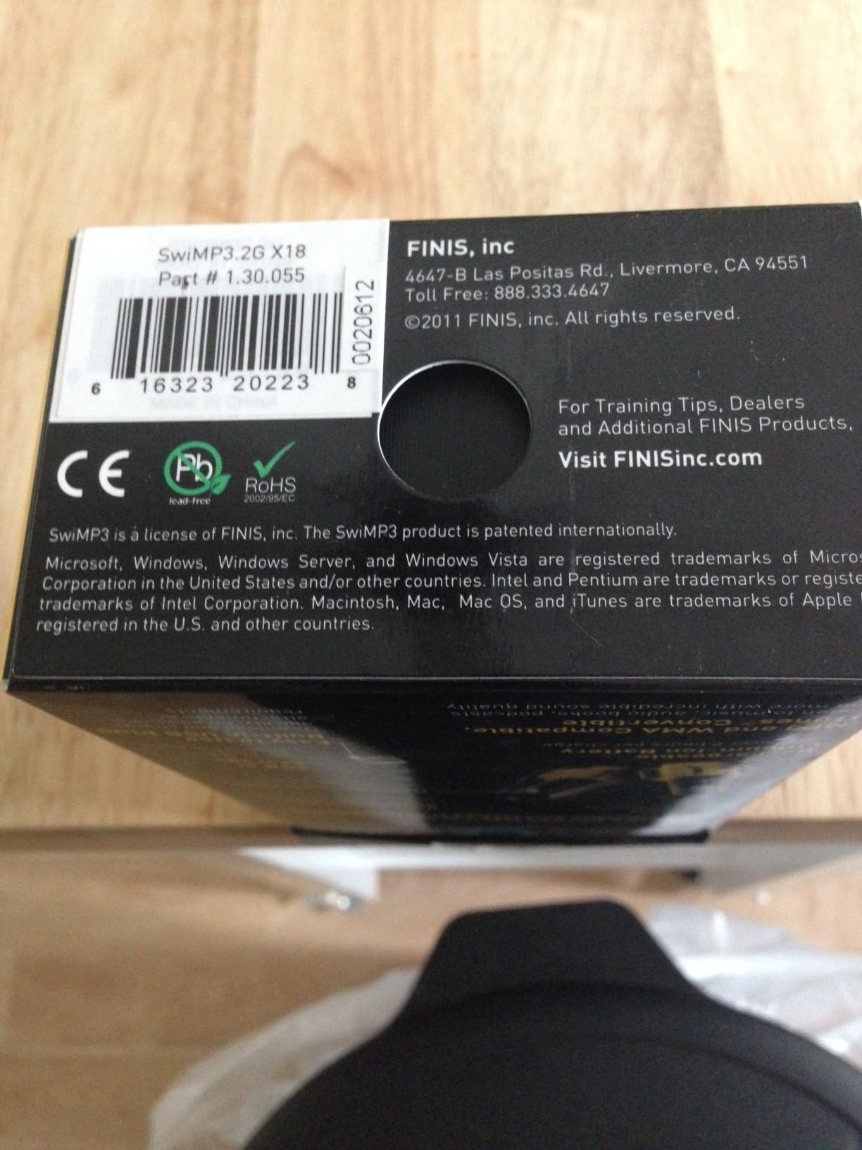 FINIS SwiMP3 2G with X18 Firmware