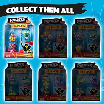 Amazon.com: PIRATIX ADVENTURE WORLD Shark Treasure Series, Pack of