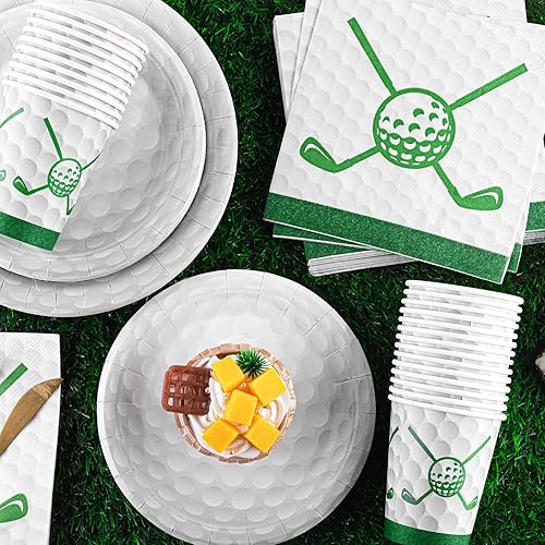 Vista 12 de durony 96 piezas de suministros de fiesta de baloncesto para fiesta de cumpleaños, incluyendo platos de papel, vasos, servilletas para fiesta