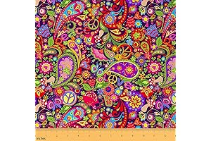 Mandala Fabric by The Yard: A Bohemian Tapestry for Your Creative Delights