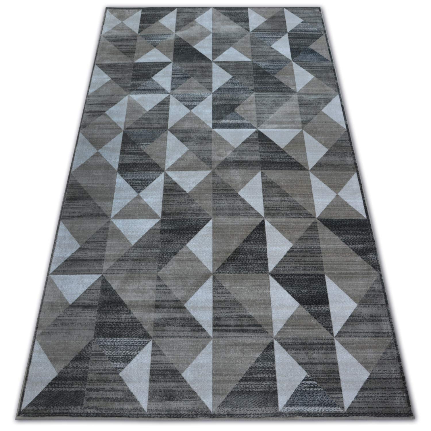 Tapis beige Nobis 84196 Vision aux finitions soignées 185x275 cm