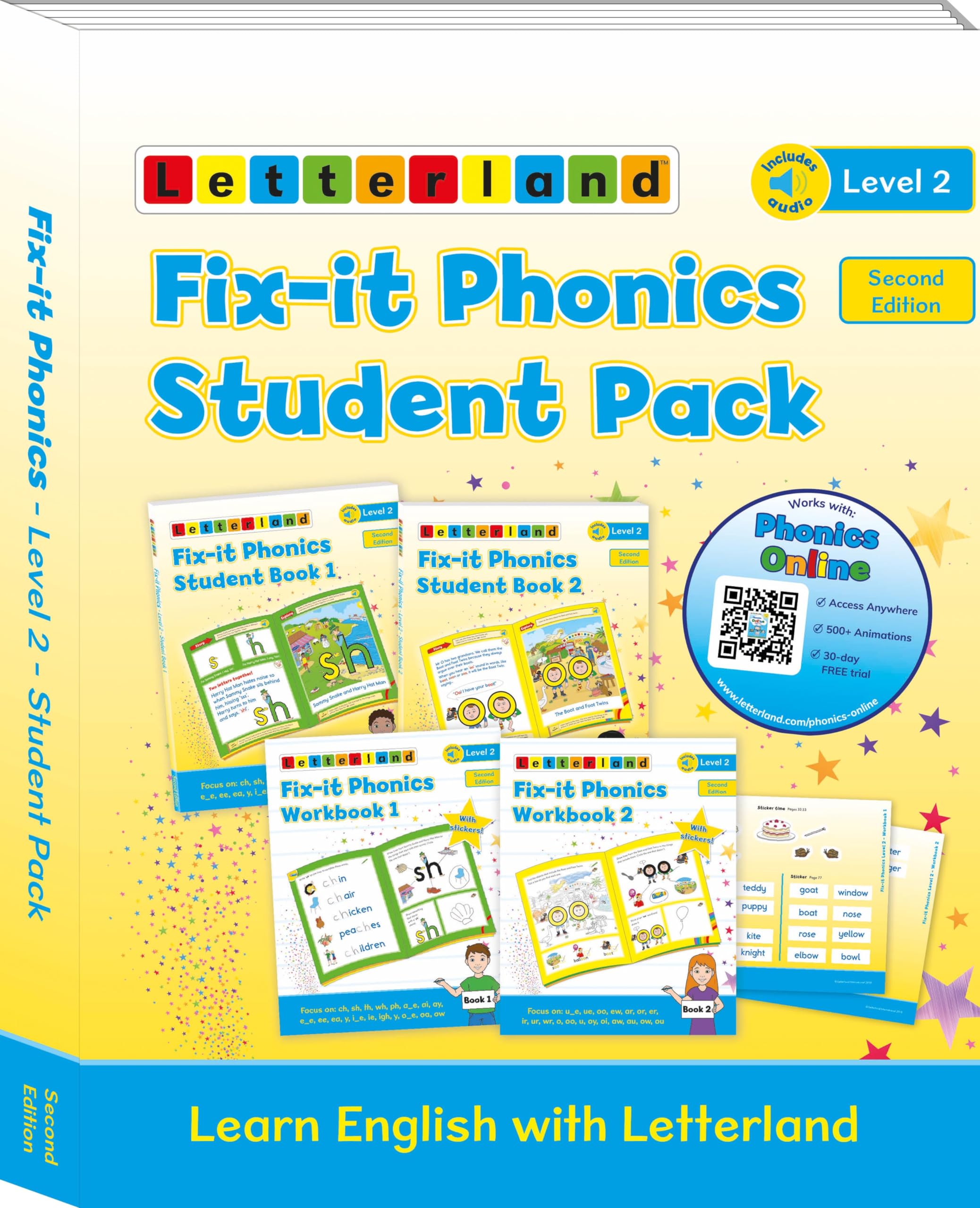 Fix-it Phonics - Level 2 - Student Pack  (2nd Edition)