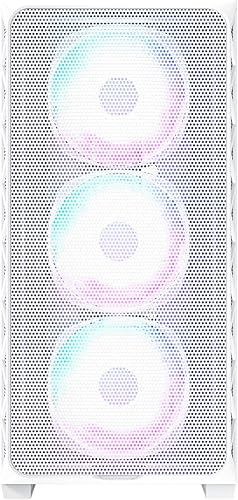 Miniatura 3 de Montech AIR 903 MAX, carcasa de torre media E-ATX, alto flujo de aire, 0.118 x 5.512 in ARGB PWM y 1 ventilador PWM de 5.512 in preinstalado, panel