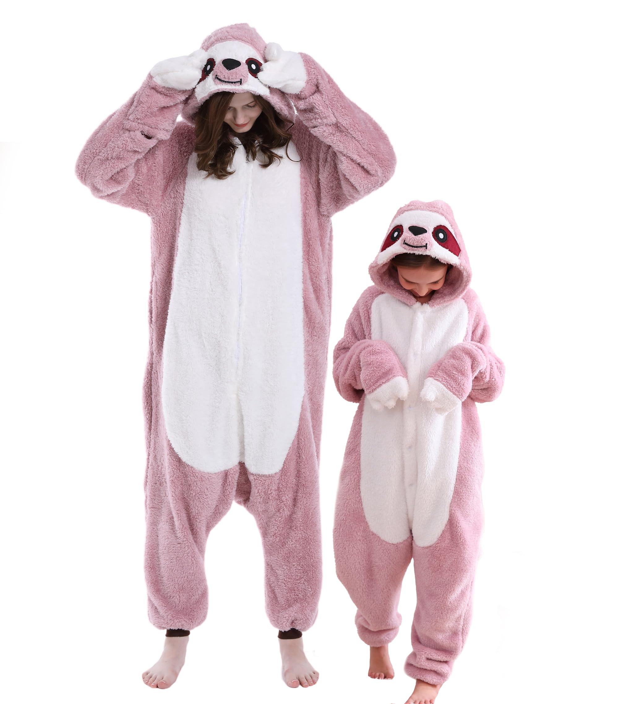 DELEY Pink Sloth Onesie