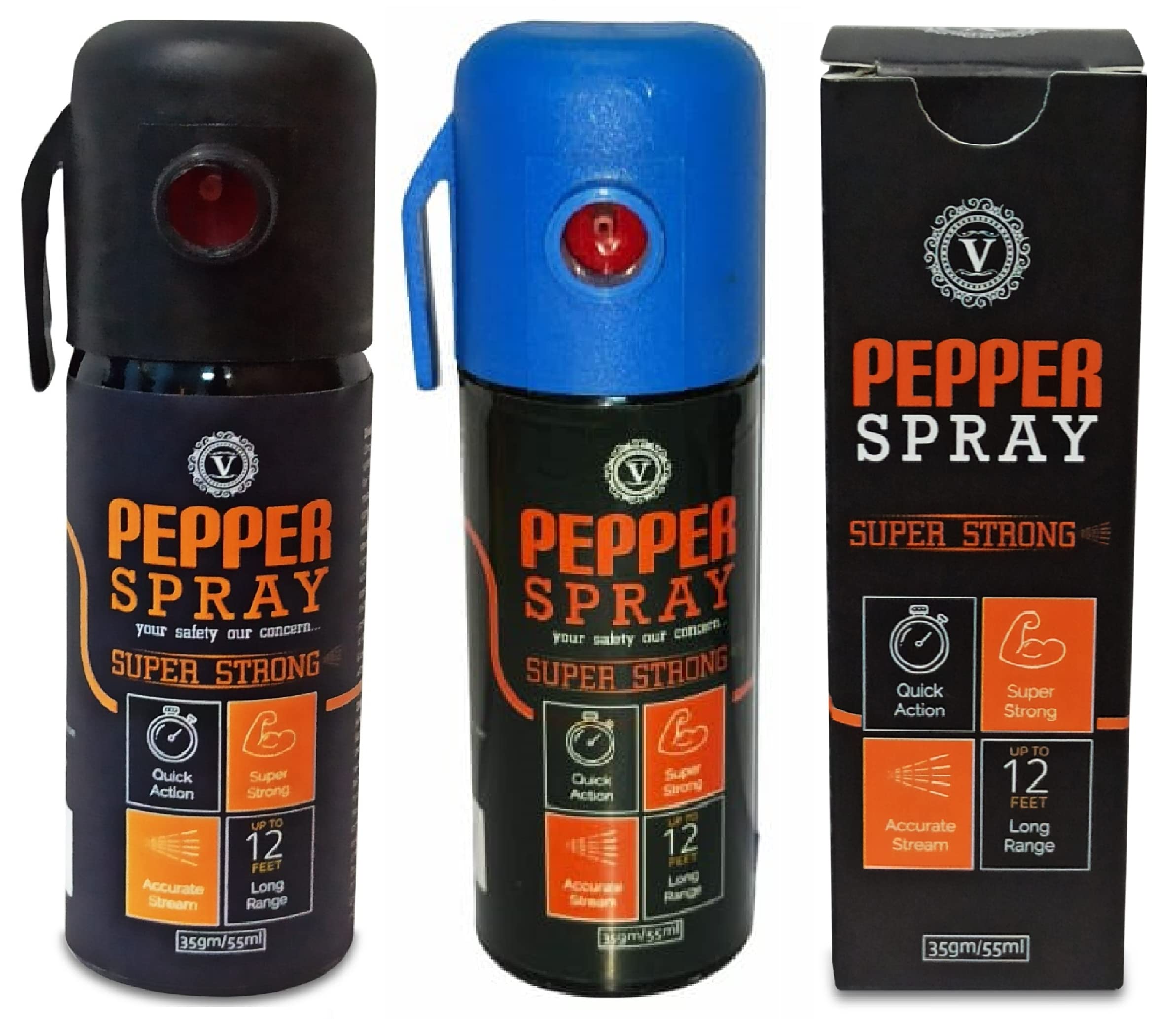 Pepper Spray for Self Defence Purpose Blue+Black PK-1 (B0BMYP5K6K) Amazon Price History, Amazon Price Tracker