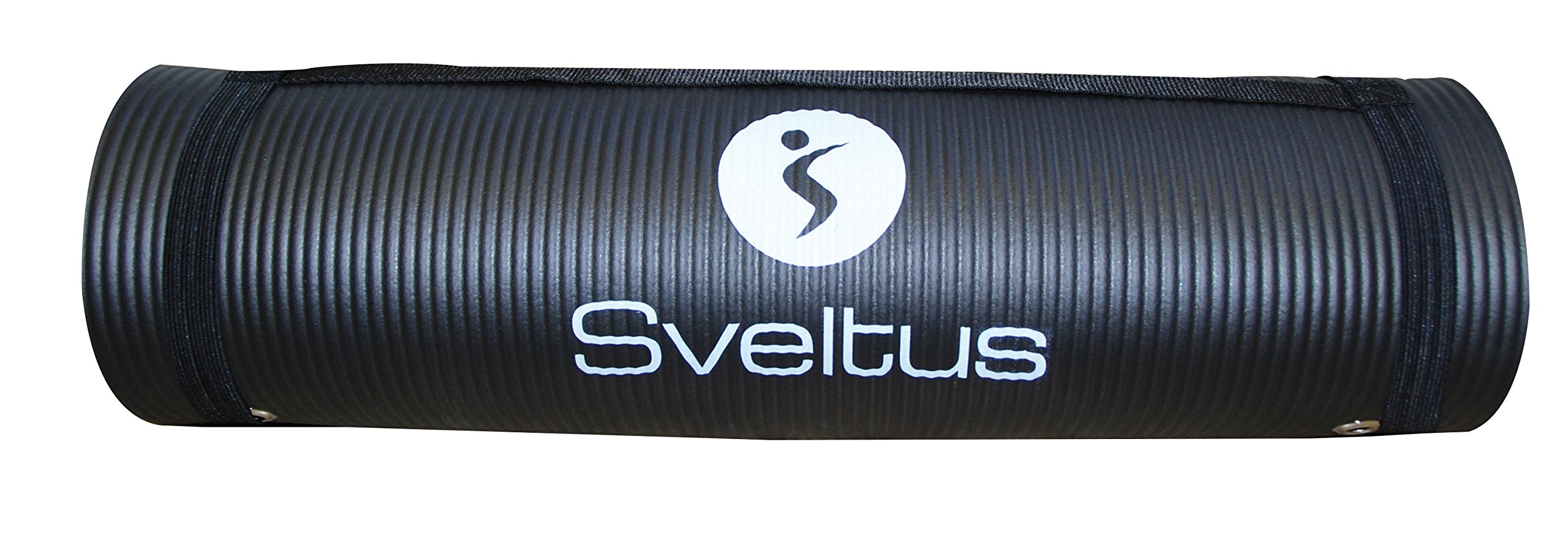 Sveltus Tapis Training Noir 140 x 60 x 1cm Tapis Training Noir