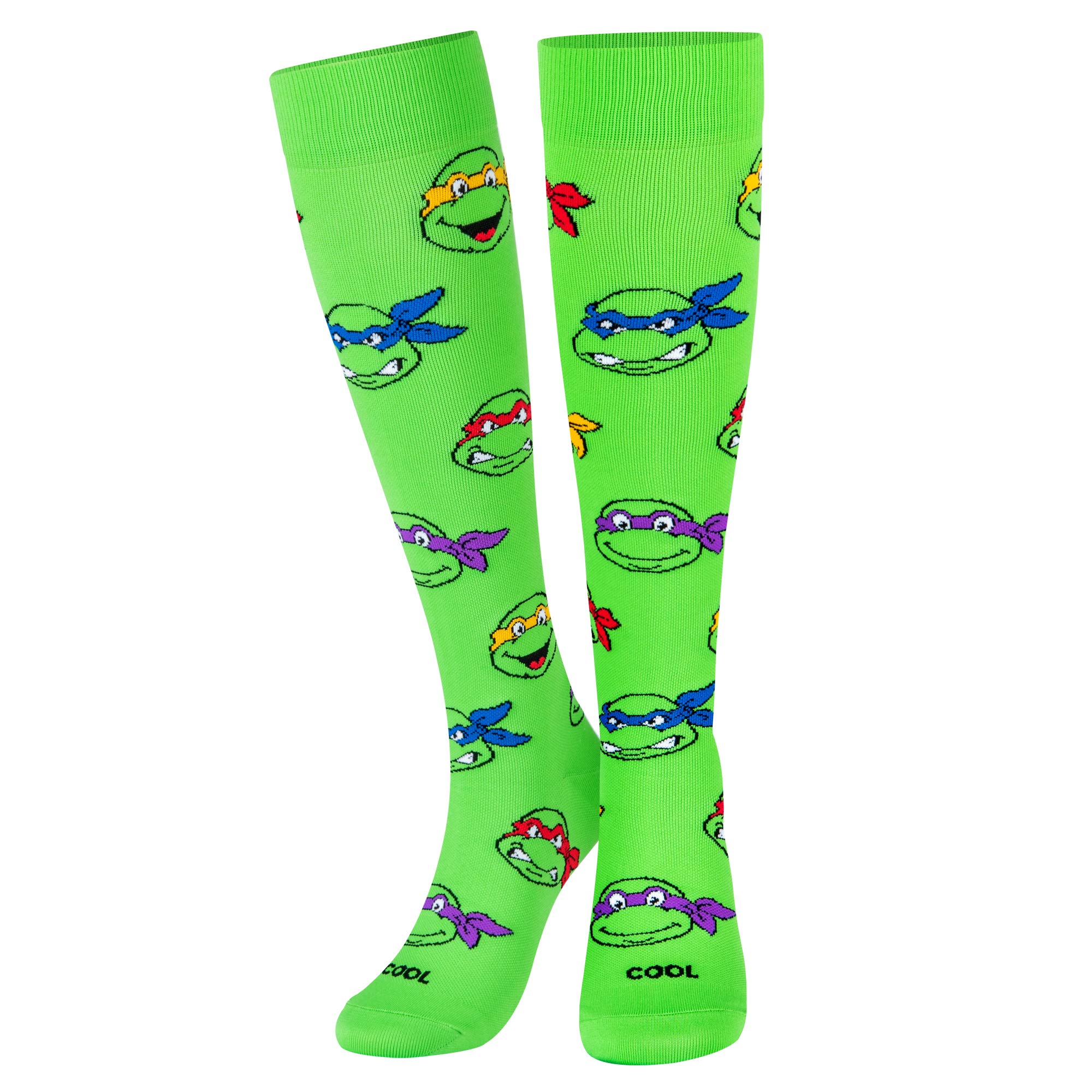 Cool SocksNickelodeon Cartoons Knee High Fun Compression Socks for Men, Women