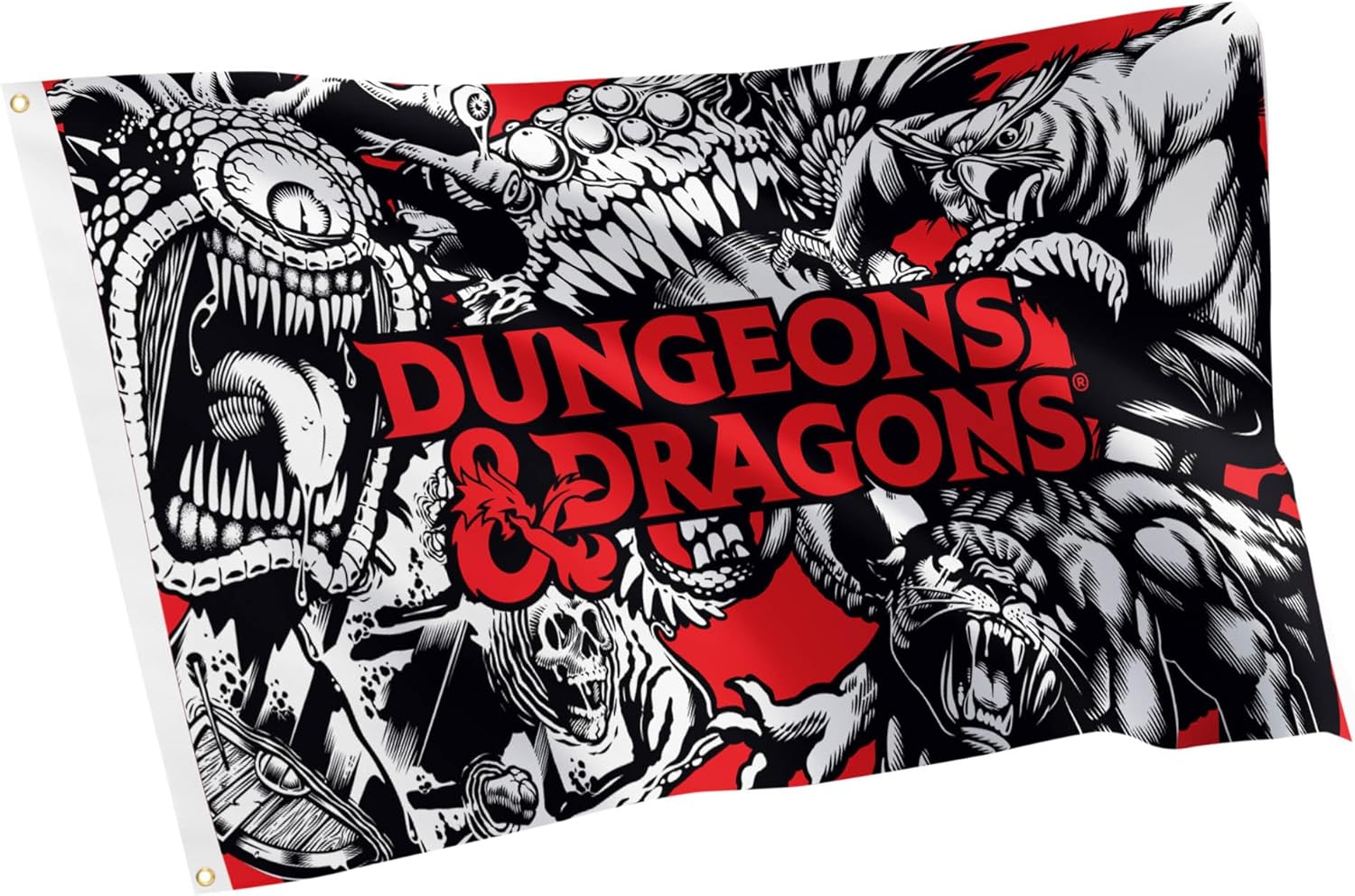Desert Cactus Dungeons & Dragons Flag D&D 100% Polyester Indoor Outdoor 3x5 feet Official Gear (Design B)