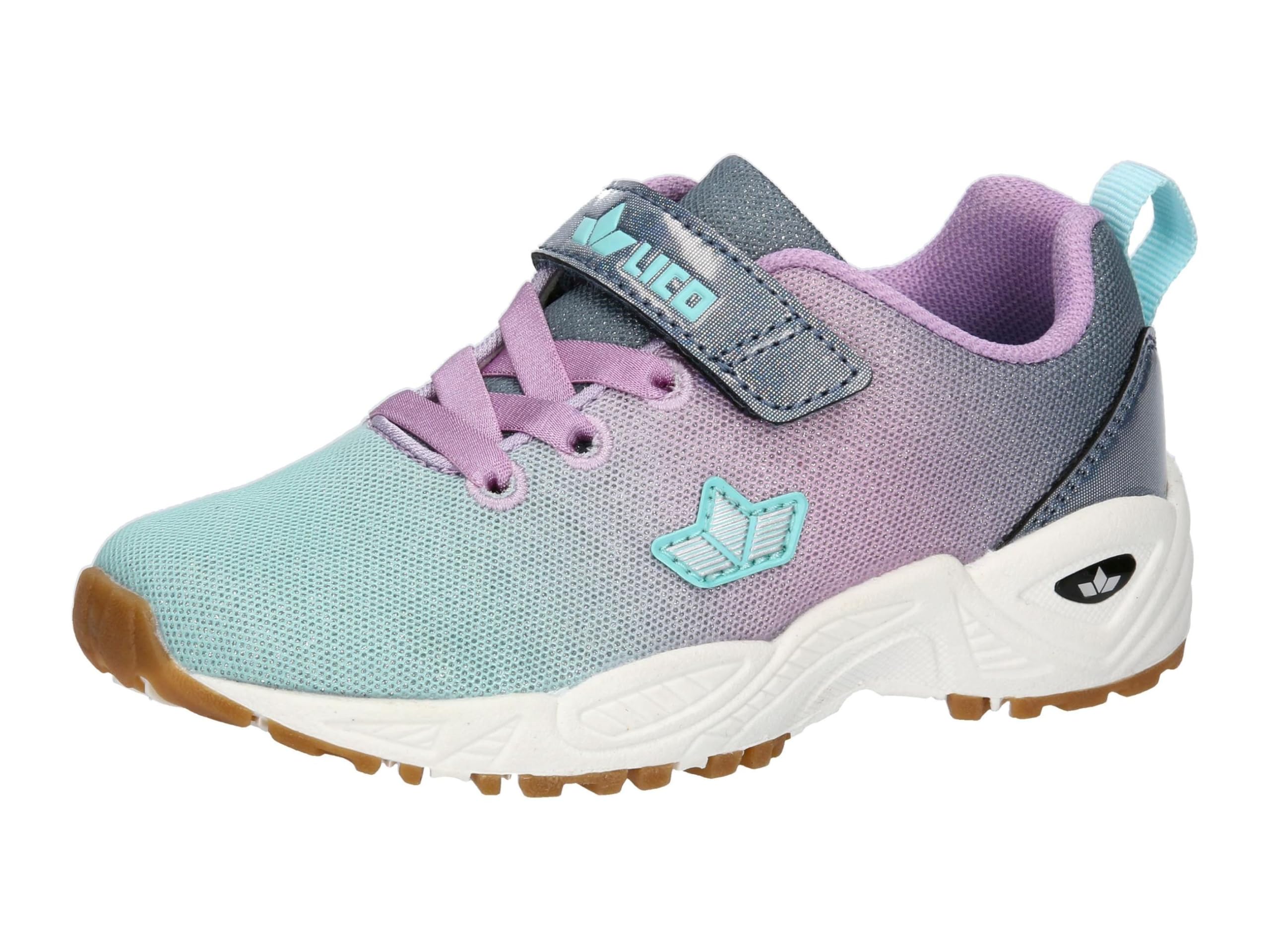 Lico Florina VS, Indoor Sneakers, Türkis/Lila/Grau,