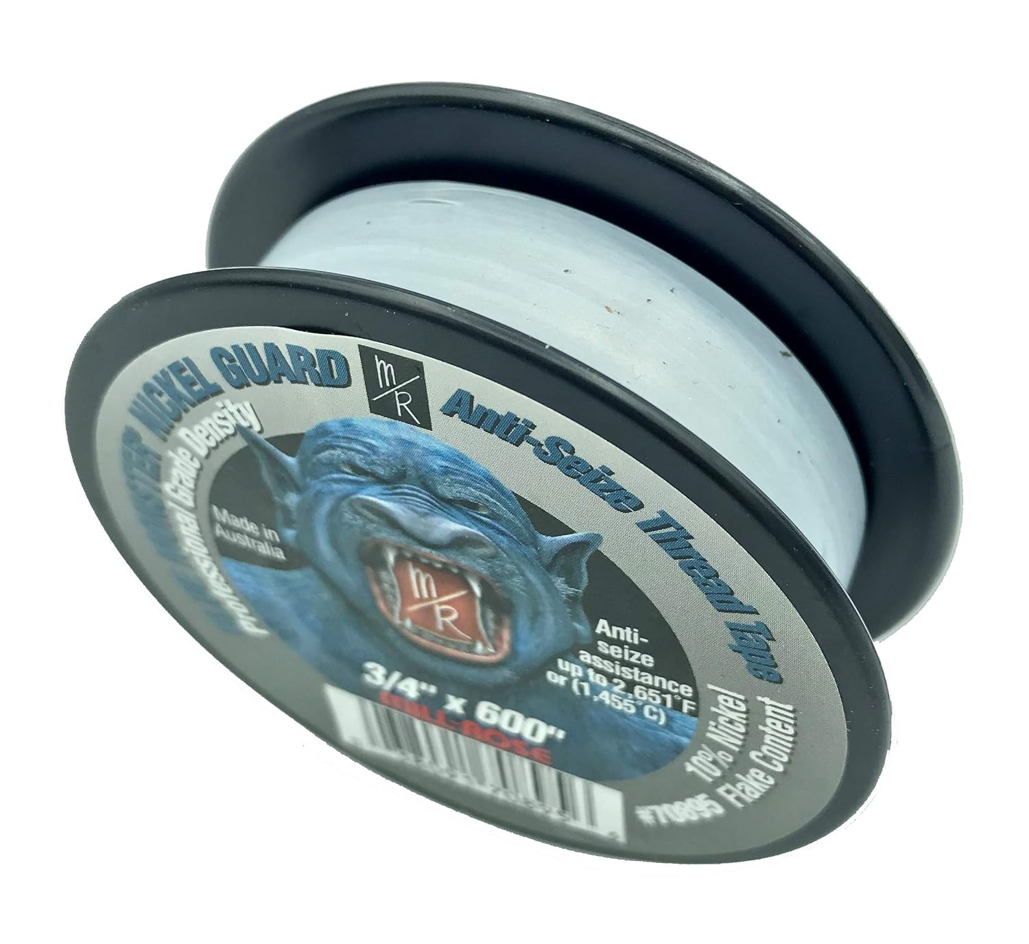 3/4" Blue Monster 70895 Nickel Guard Anti-Seize Thread Sealing Tape