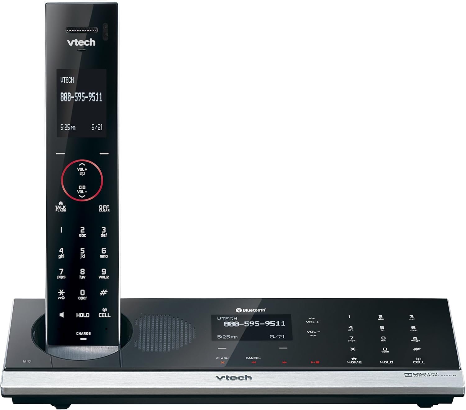 VTech LS6245 Expandable Cordless Phone System with Caller ID and