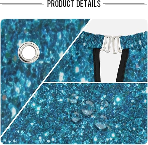 Miniatura 4 de RPLIFE Magic Glitter Rainbow Barber Cloth Cape Barber Shampoo Cape, Capa de pelo para cortes de pelo