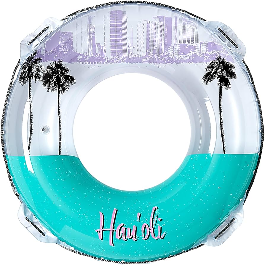 Amazon | イガラシ 100cm浮き輪 ハウオリウキワ ロープ付き RLC-104V