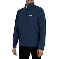 Regatta Uomo Thompson mezza zip pile leggero asciugatura rapida Winter Layer top