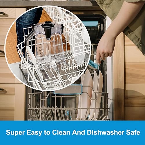 Miniatura 6 de Piezas de licuadora para Ninja 72 oz (9 tazas) XL Pitcher BL610 BL710