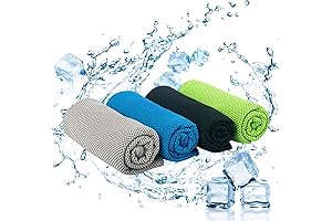 Cool Hydra Ice Towel 4-Pack (40"x12")