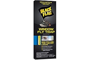 Black Flag Window Indoor Fly Trap
