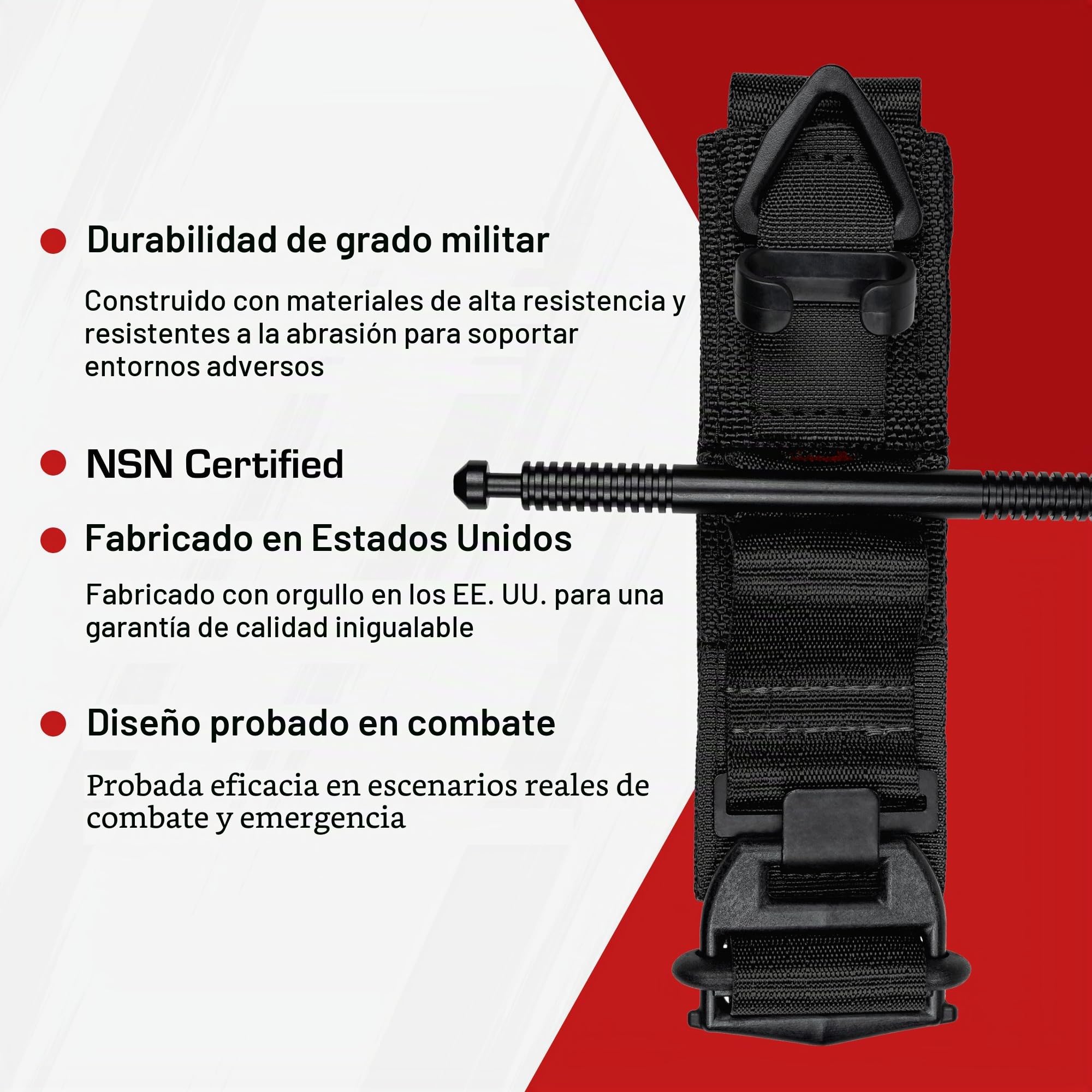 Torniquete táctico SOF - Ancho 1.5"
