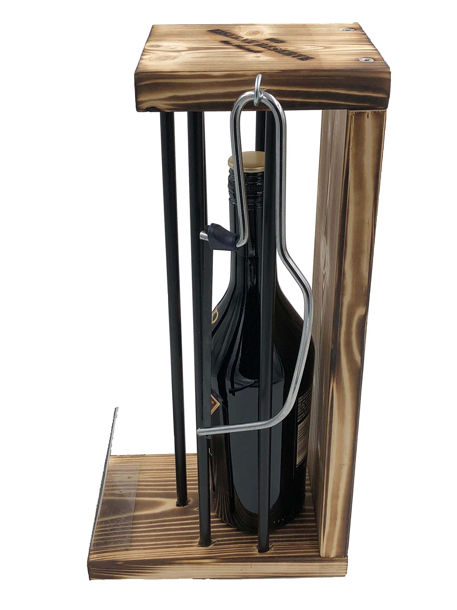 Eiserne Reserve Geschenk Danke Geschenke Geschenk Dankeschön Baileys Black Edition incl. Notsäge Text s/w Danke Likör (1 x 0.7 l)