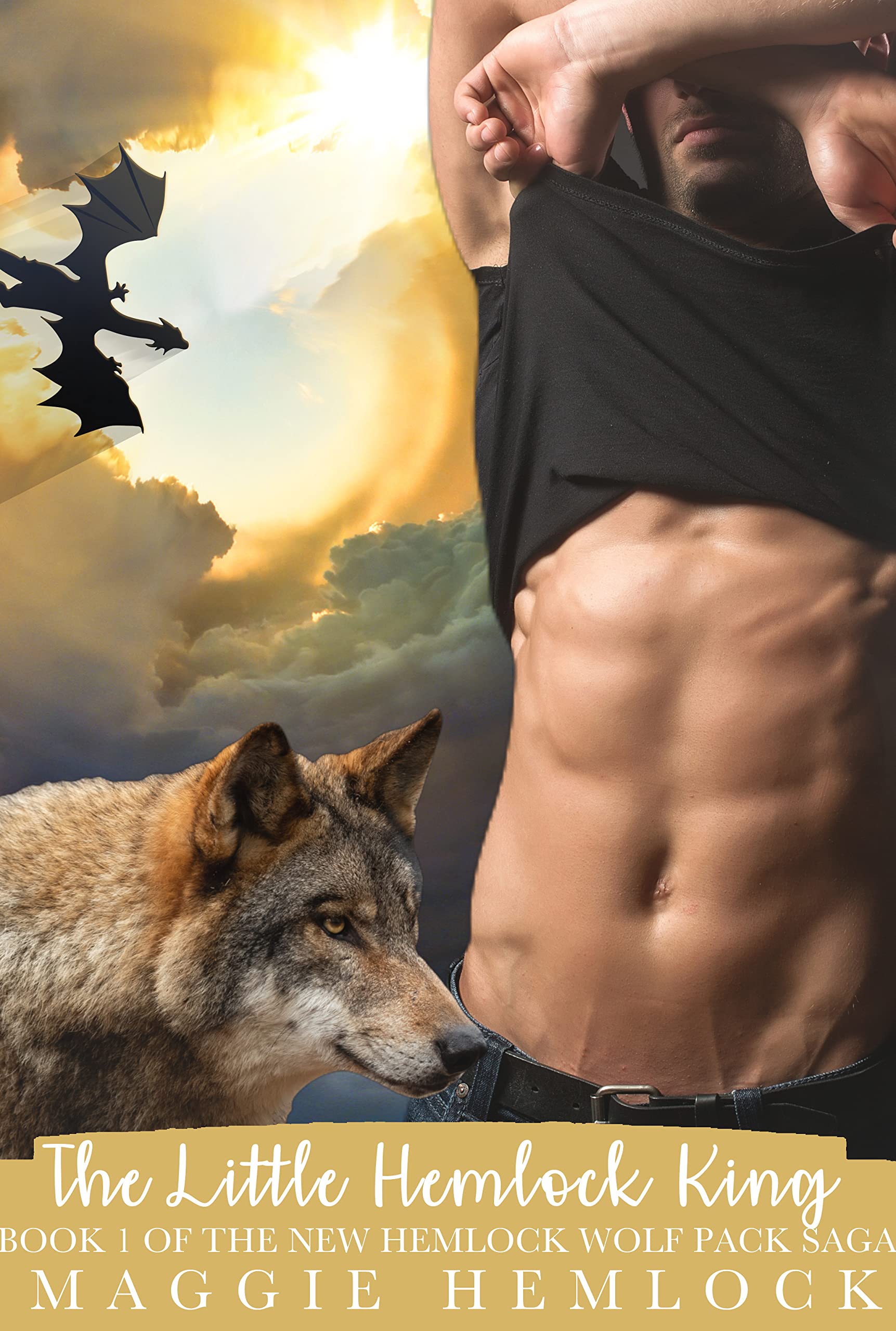 The Little Hemlock King: M/M Mpreg Romance (The New Hemlock Wolf Pack Saga Book 1)