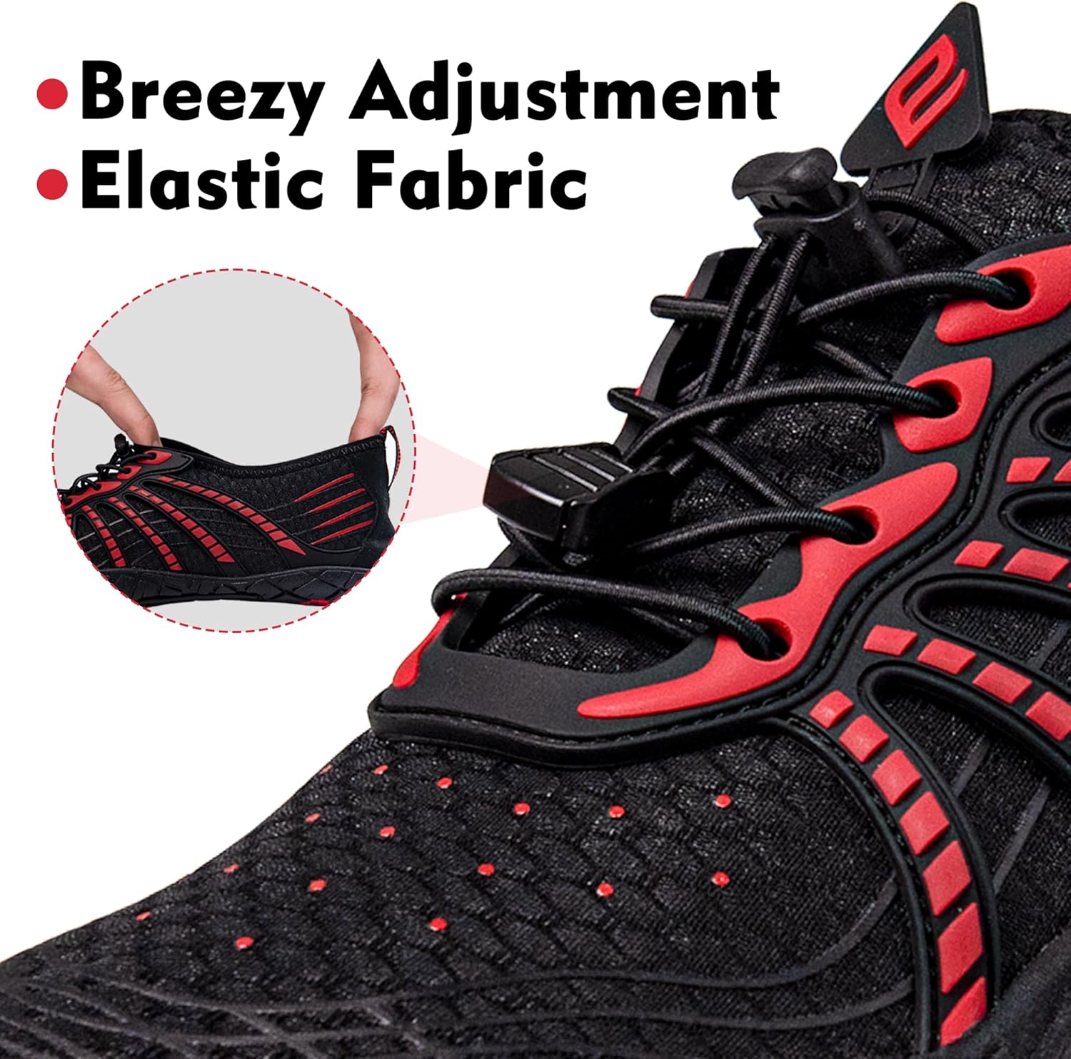 Barefoot Water Shoes for Women and Men - Quick-Dry Lightweight Swim Shoes for Beach,Pool,Hiking