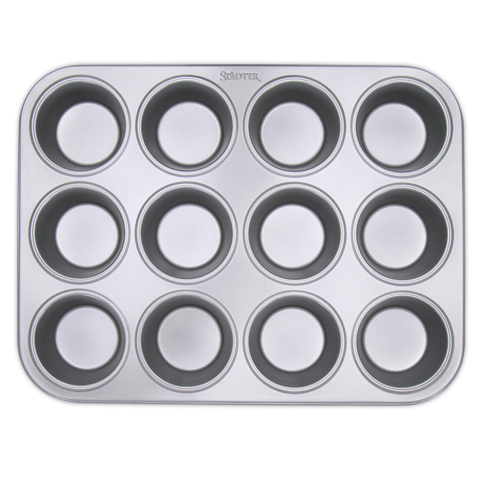 Städter Moule à Muffins, métal, Gris, 35 cm