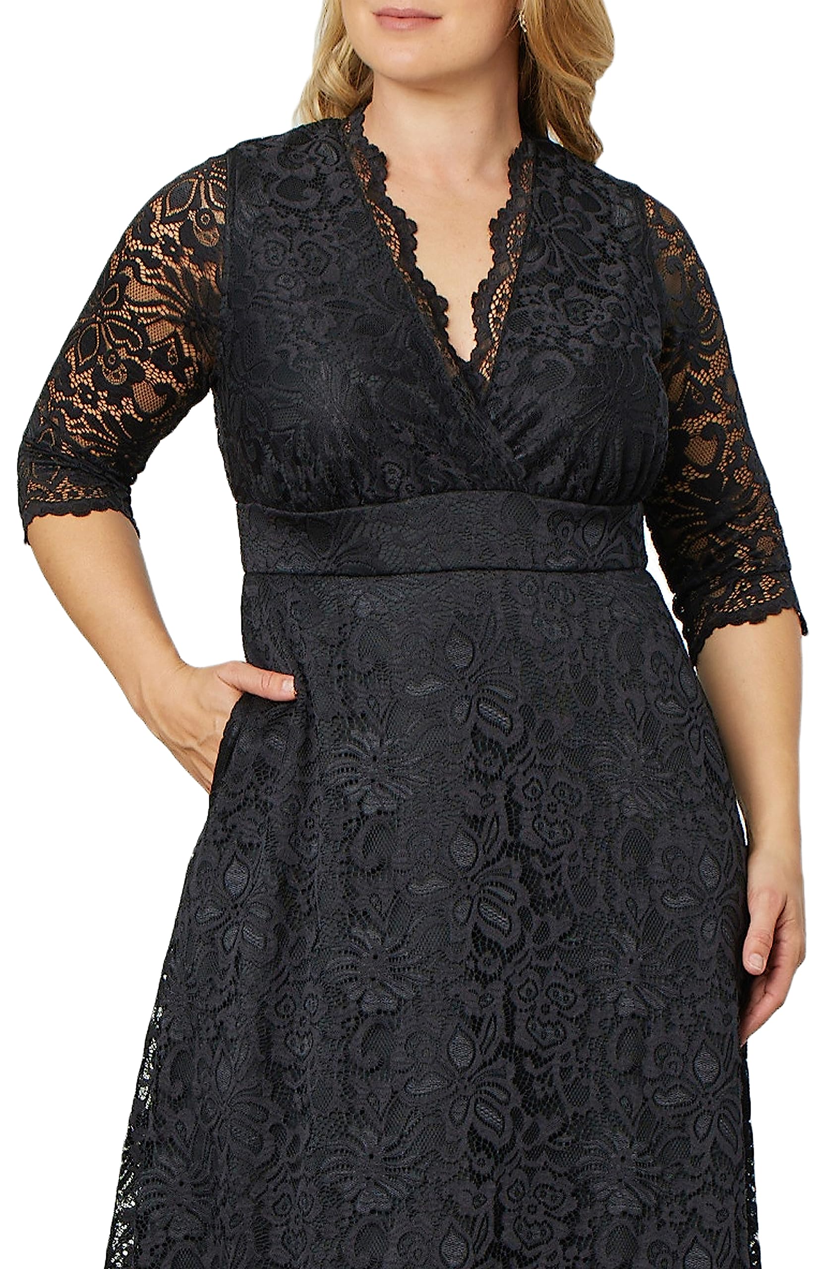 Amazon.com: Kiyonna Plus Size Women's Clothing: Evening Gowns