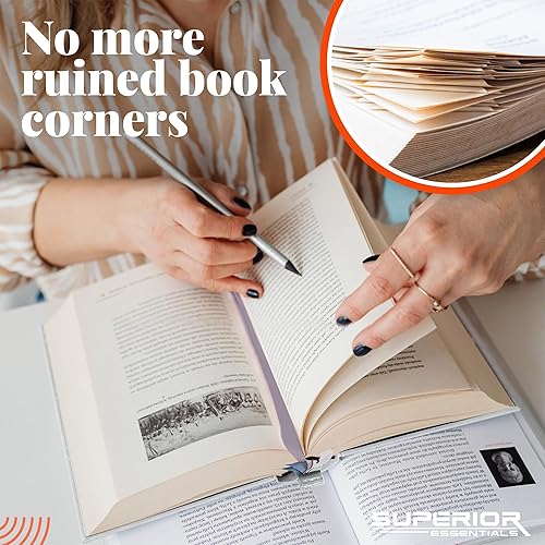 Miniatura 6 de Superior Essentials Marcapáginas magnético de múltiples cintas bíblicas con iniciales en relieve personalizables, cinta bíblica acoplable,