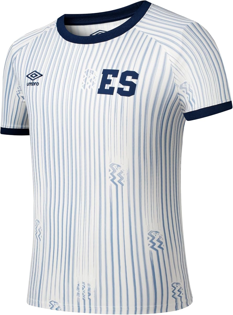 Umbro 2026 Authentic El Salvador Men's National Soccer Team Pre Match Jersey
