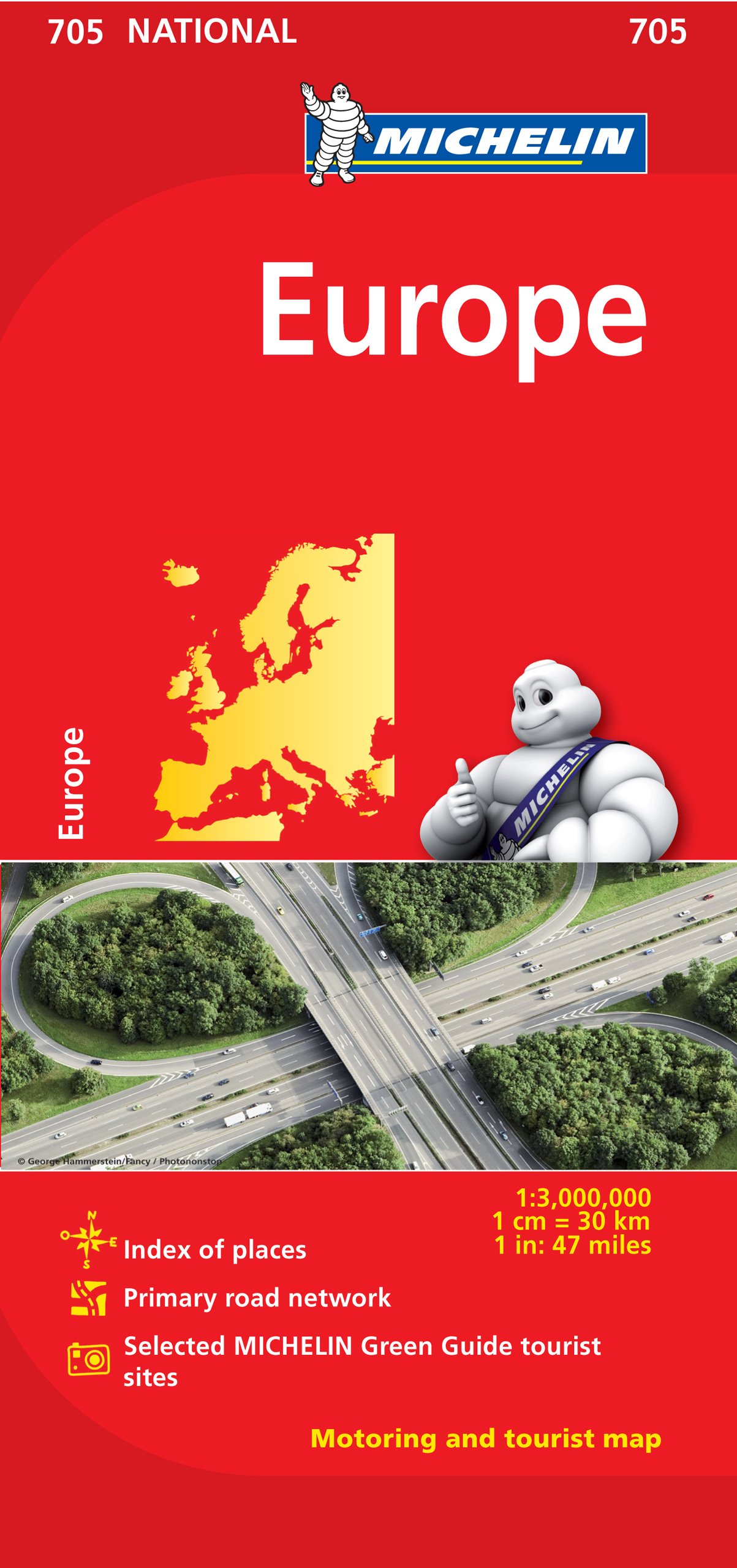 Michelin Europe Map 705 Maps Country Michelin Buy Online In Dominica At Dominica Desertcart Com Productid 12587677