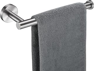 Hand Towel Holder for Bathroom, Brushed Nickel Hand Towel Bar, SUS304 Stainless Steel Hand Towel Hanger, Wall Mounted Small Hand Towel Ring, 9 Inch Round Heavy Duty Towel Rack for Bathroom, Kitchen